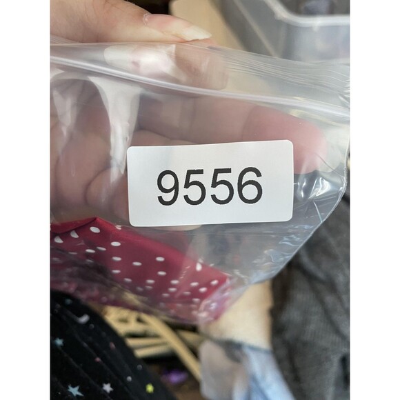 Bloomchic Shirt Womens Plus 22 Red White Polka Dot V Neck Ruffle Sleeve Chiffon - Picture 8 of 8